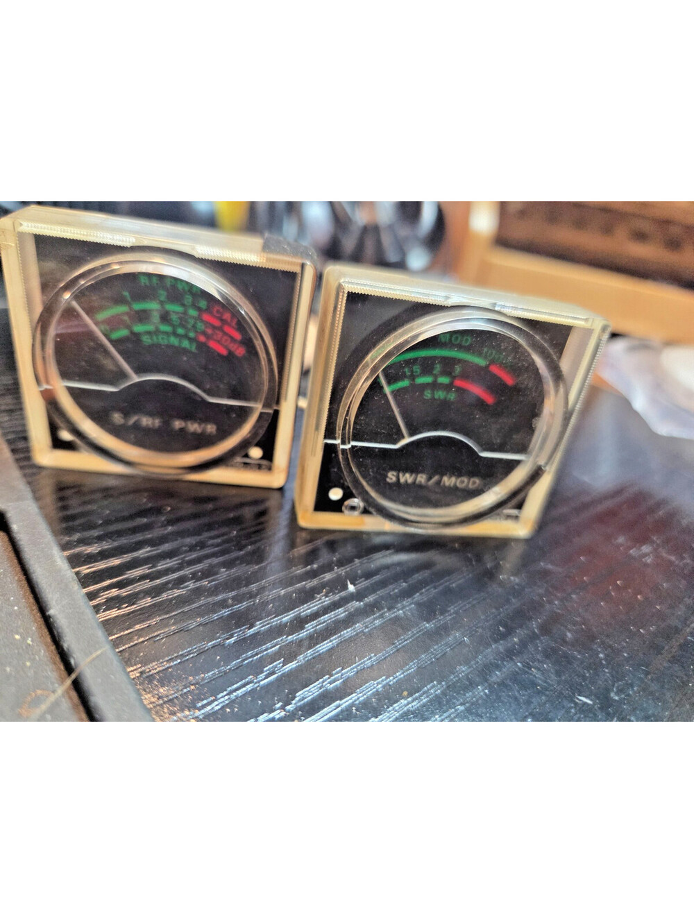 POWER, MODULATION & SWR METERS ONLY FROM PRESIDENT DWIGHT D (WORKING)
